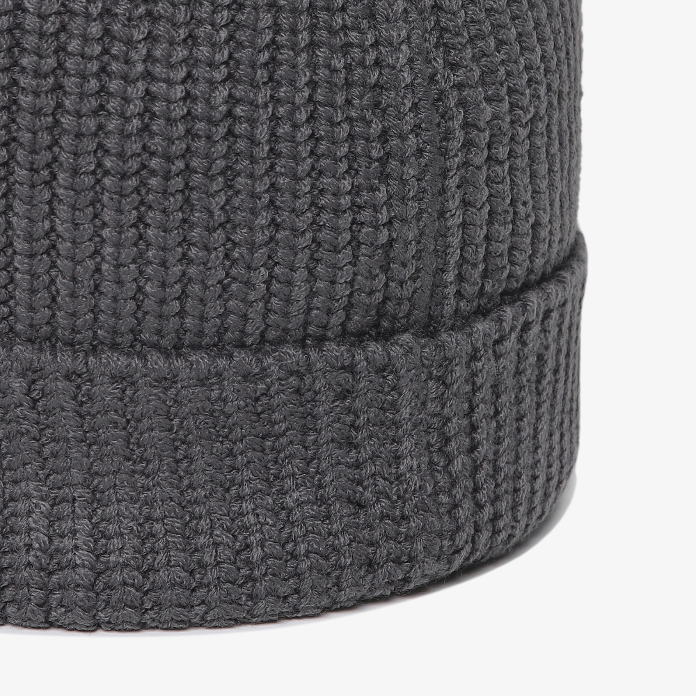[5% 적립] 휠라 베이직 미드 비니 차콜그레이([5% 적립] FILA Basic Mid Beanie Charcoal Gray) - 2