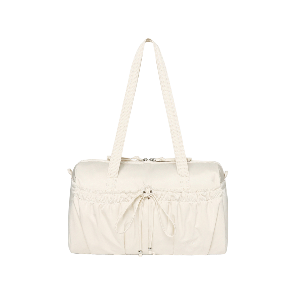 1100FS263BS01F001150 [5% 적립] FILA Ribbon Duffle Bag Cream
