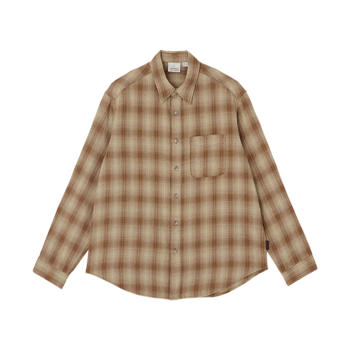 그라미치 파일 플란넬 셔츠 샌드 플란넬 - US 사이즈(Gramicci Piled FlanneL/Shirt Sand Flannel - US Sizing) - 1