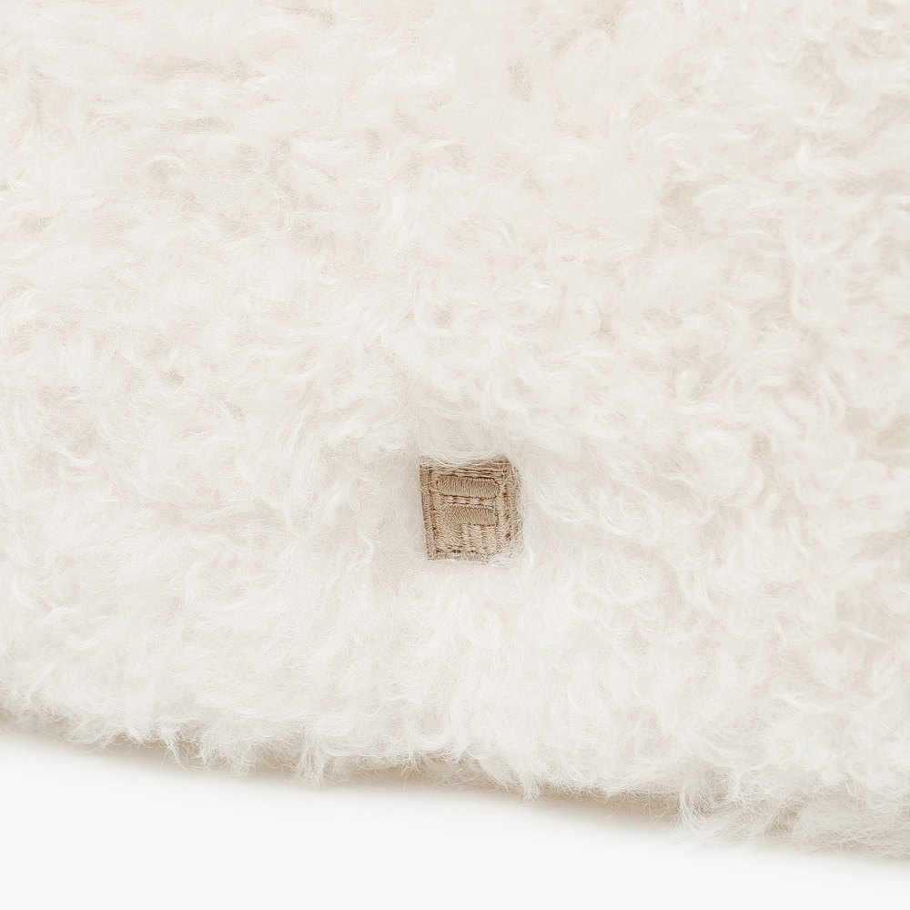 [5% 적립] 휠라 헤어리 퍼 버킷백 아이보리([5% 적립] FILA Hairy Fur Bucket Bag Ivory) - 4
