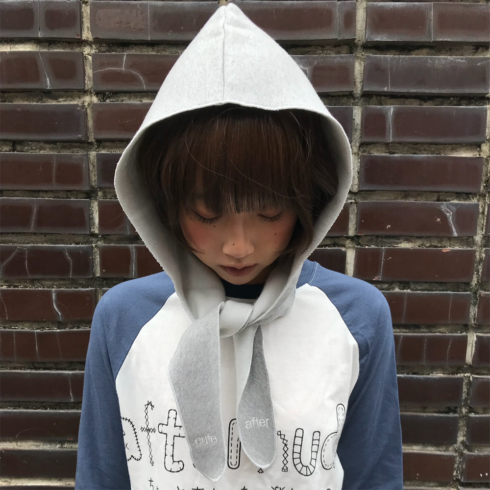 애프터누드 에프터 큐트 햇 그레이(Afternude After Cute Hat Grey) - 2