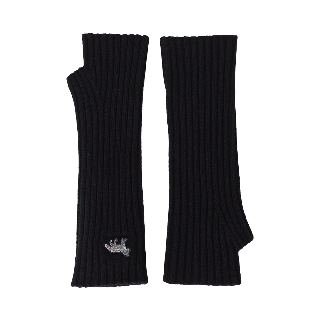 PW06300KT1211 P199 [20% 쿠폰] (W) Maison Kitsune Baby Fox Mittens Black