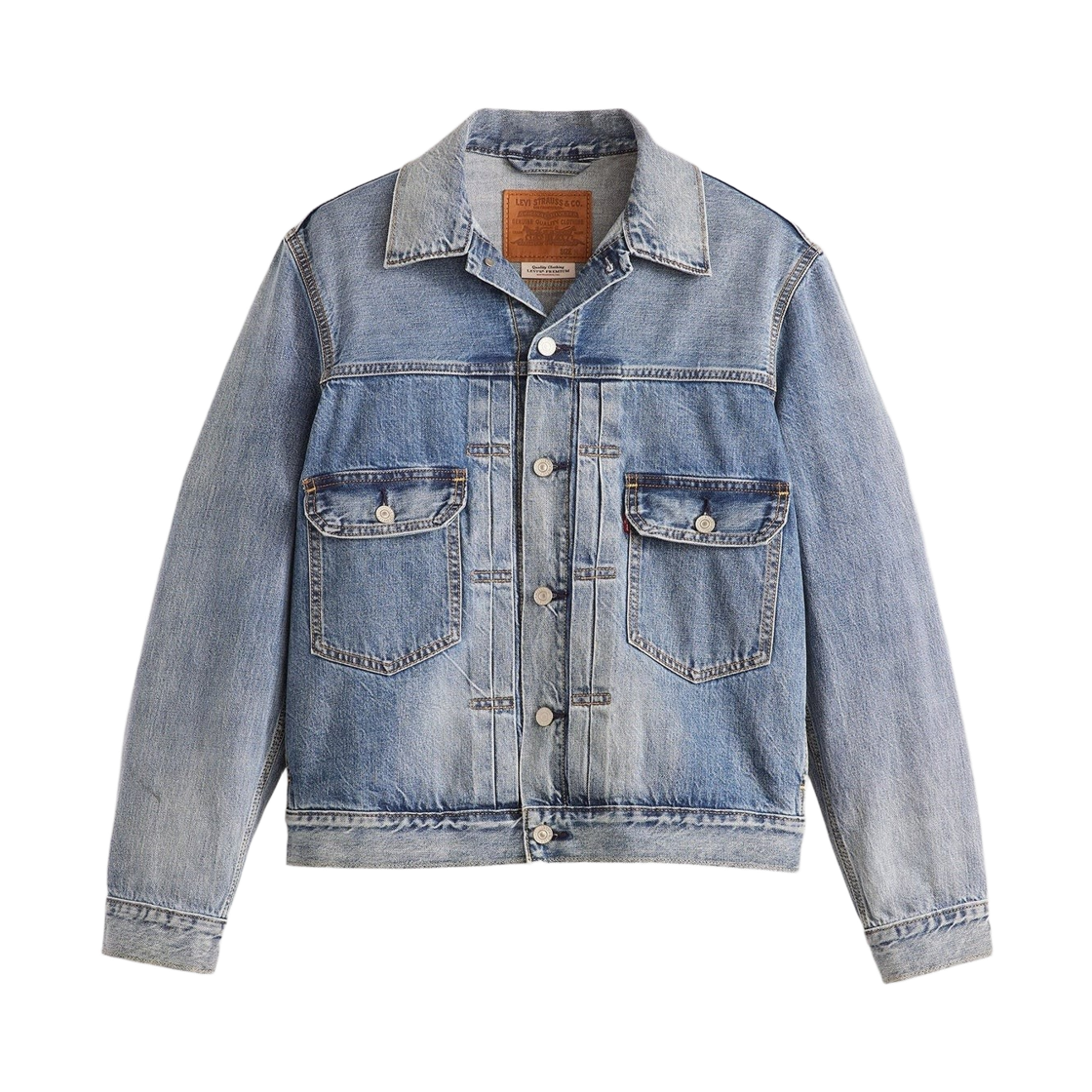 A76320014 Levi's Type II Selvedge Trucker Jacket Medium Indigo