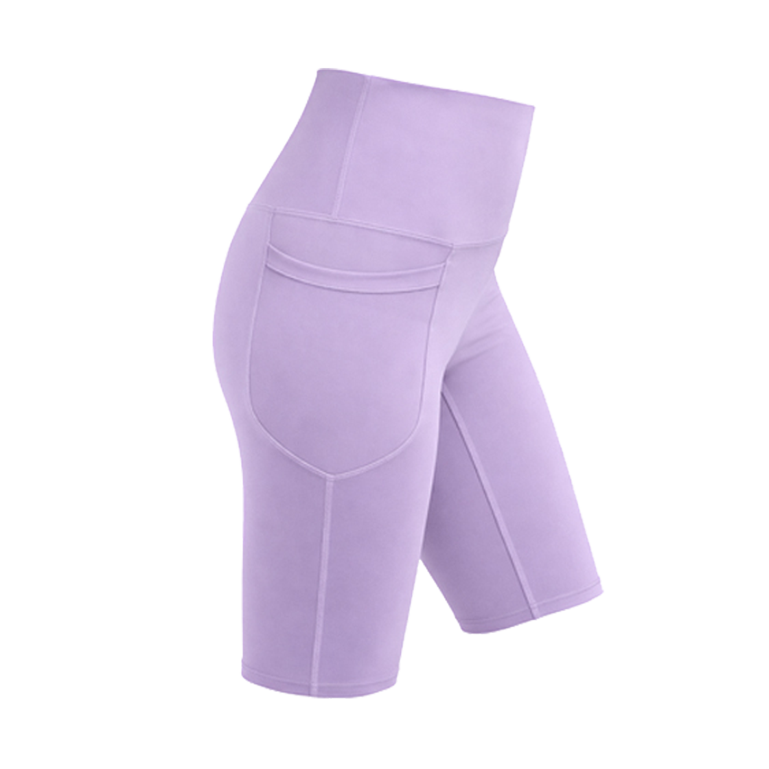 110515 Nokjok Terry Pocket 5/Part Leggings Lavender