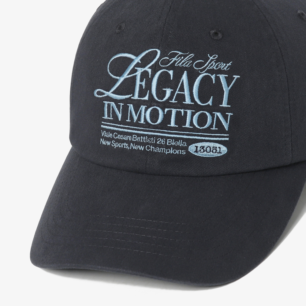 [5% 적립] 휠라 레터링 포인트 볼캡 다크네이비([5% 적립] FILA Lettering Point Ball Cap Dark Navy) - 2