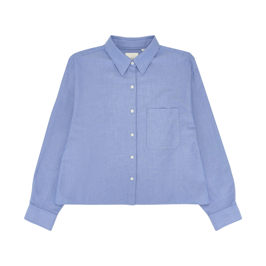488520-63 (W) Uniqlo x JW Anderson Oxford Boxy Shirt Blue
