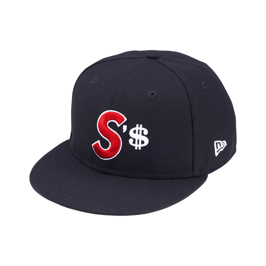 - Supreme Money S Logo New Era Navy - 26FW