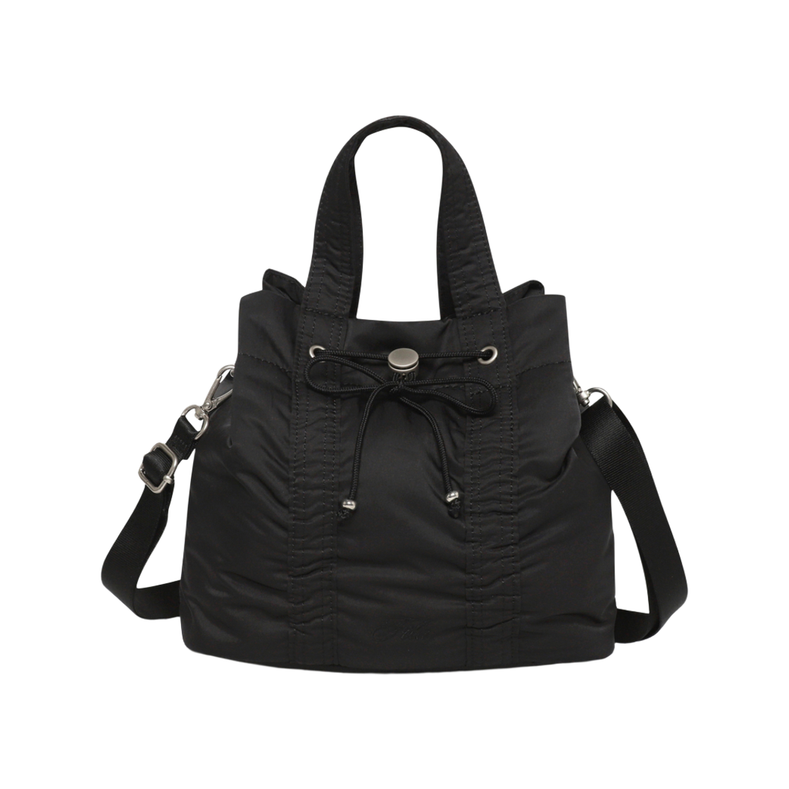 1100FS263BC01F012001 [5% 적립] FILA Ribbon Bucket Bag Black