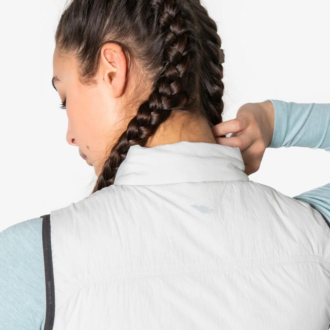 데카트론 여성 러닝 패딩 베스트 런 웜 500 미네랄 그레이(Decathlon Women's Running Padded Vest Run Warm 500 Mineral Grey) - 9