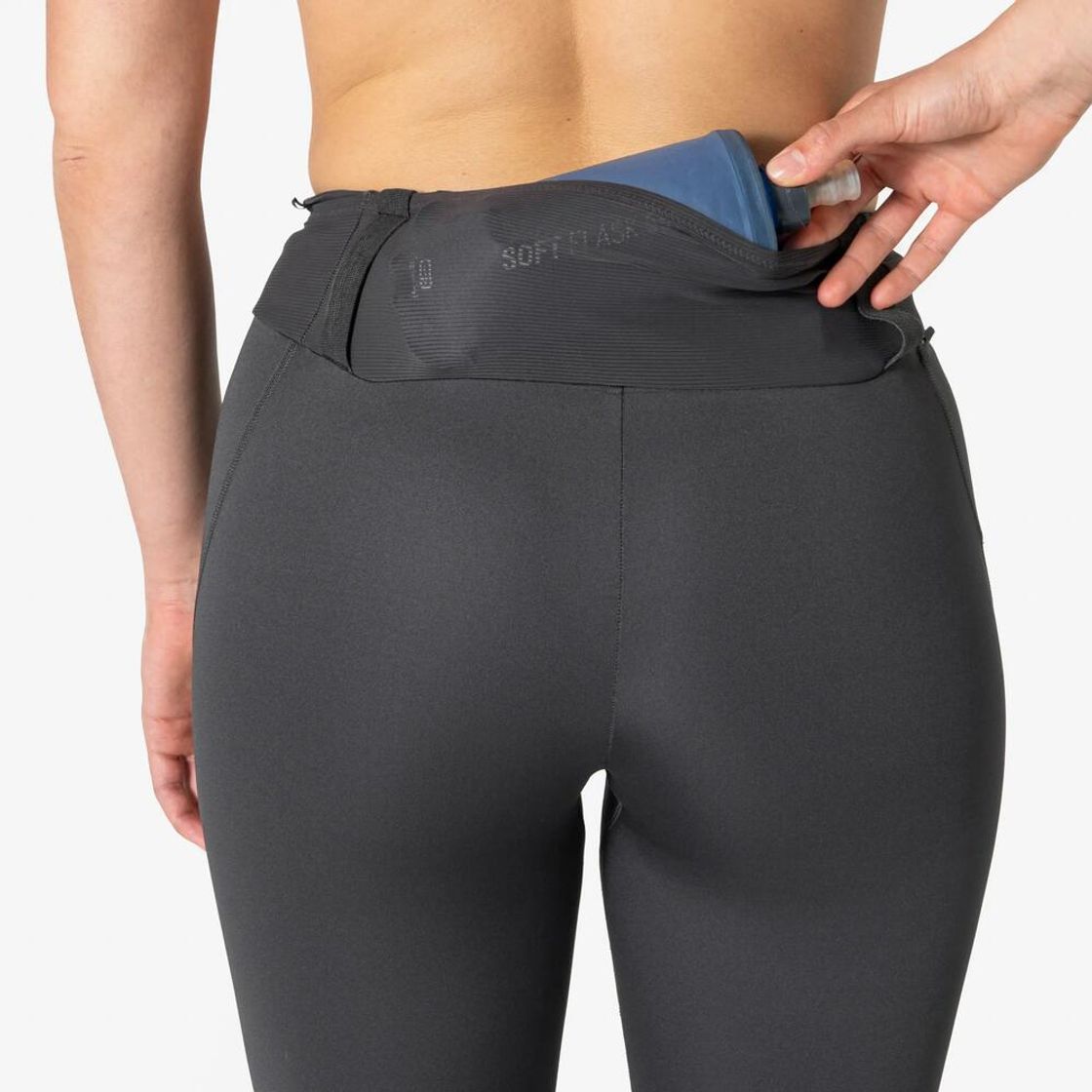 데카트론 여성 트레일러닝 레깅스 카본 그레이(Decathlon Women's Trail Running Leggings Carbon Grey) - 9