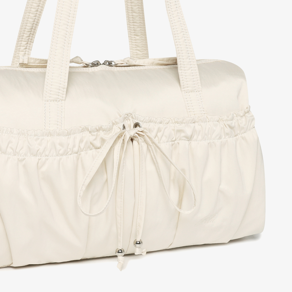 [5% 적립] 휠라 리본 더플백 크림([5% 적립] FILA Ribbon Duffle Bag Cream) - 5