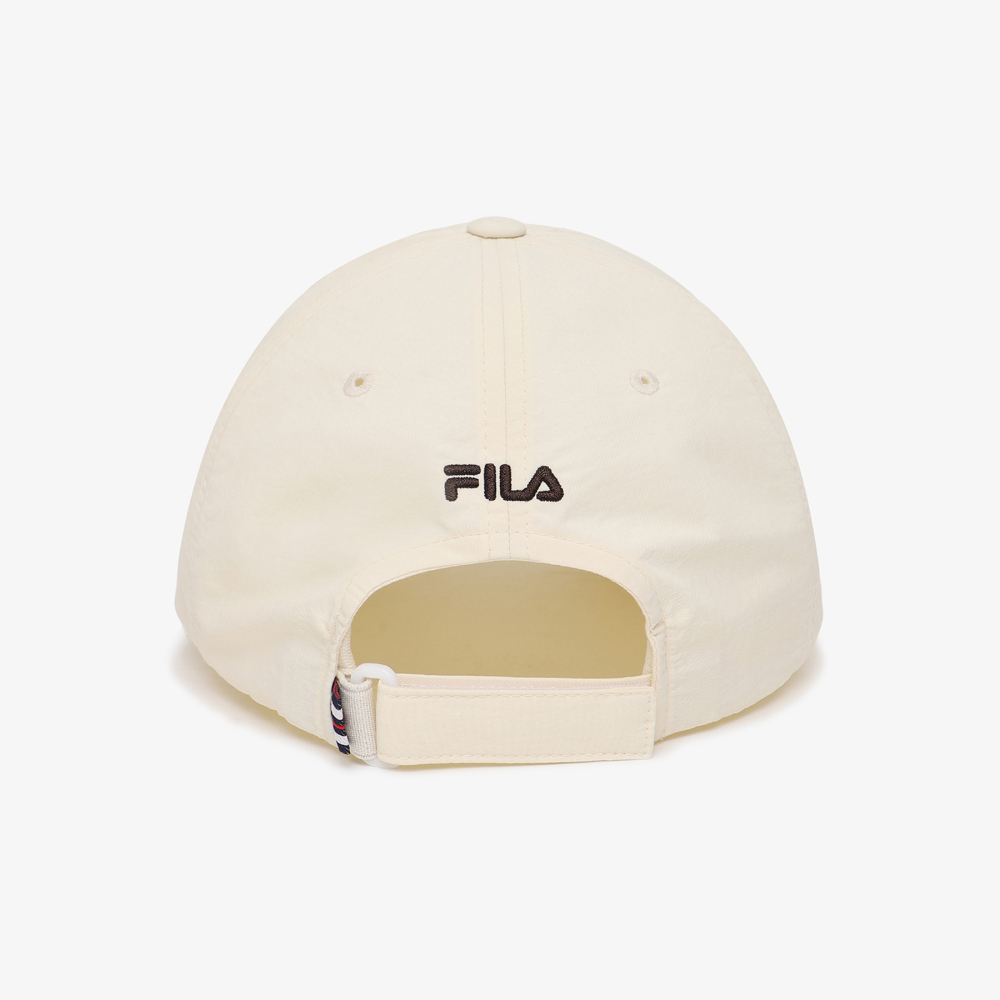 [5% 적립] 휠라 F박스 우븐 볼캡 아이보리([5% 적립] FILA F Box Woven Ball Cap Ivory) - 5