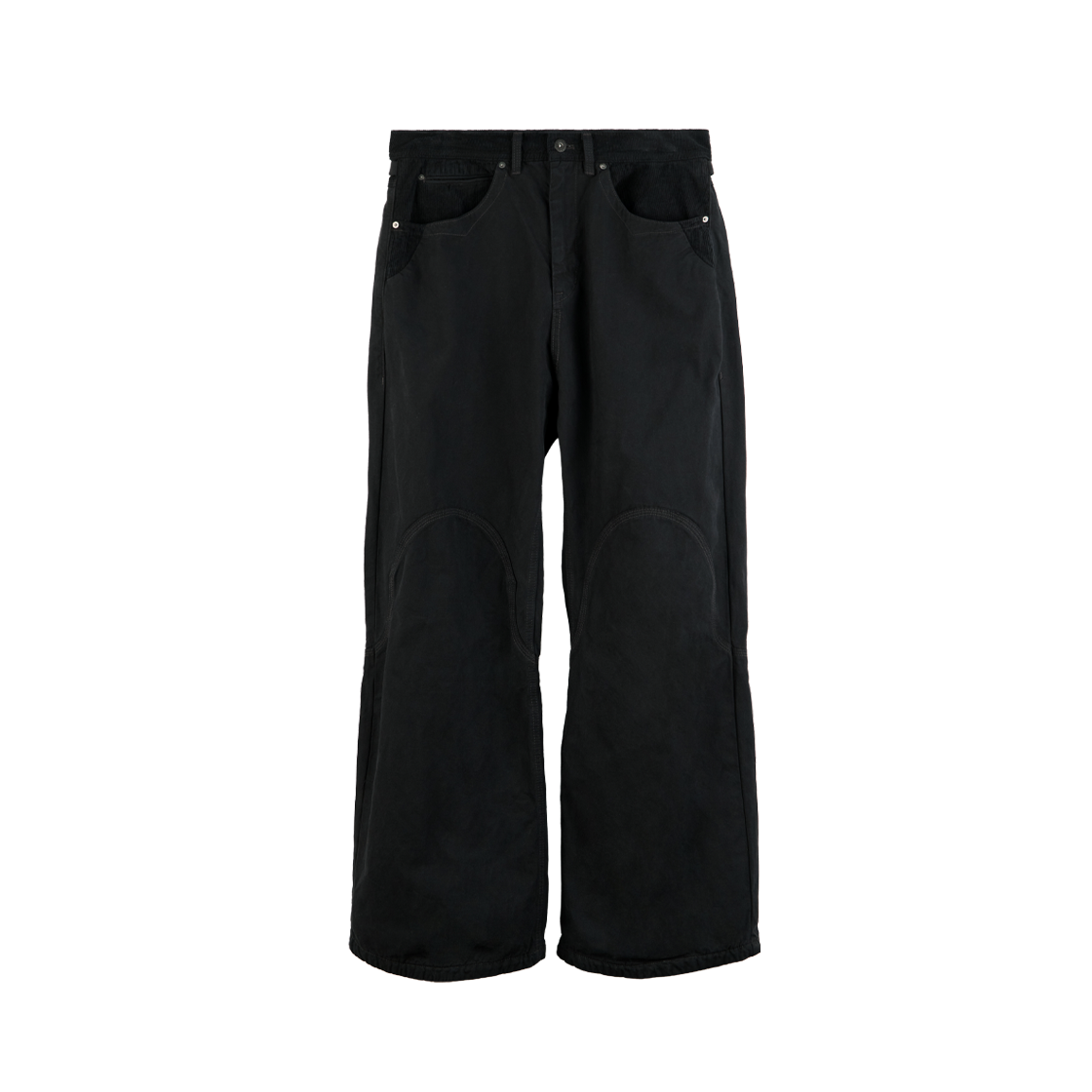 폴리테루 플레임 팬츠 블랙(Polyteru Flame Pants Black)