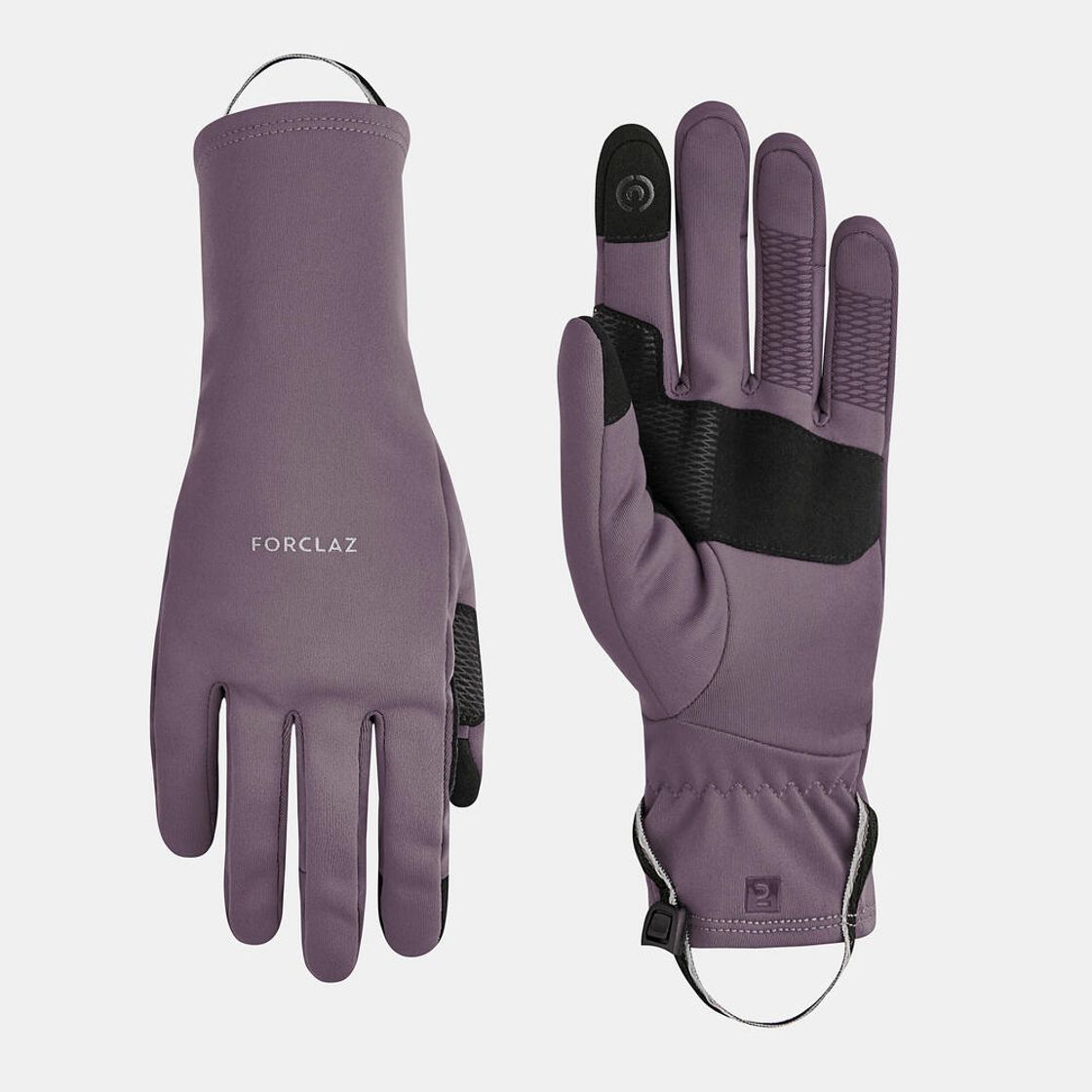 데카트론 성인 터치스크린 등산 스트레치 장갑 MT500 쿼츠 브라운(Decathlon Adult Touchscreen Stretch Hiking Gloves MT500 Quartz Brown) - 7
