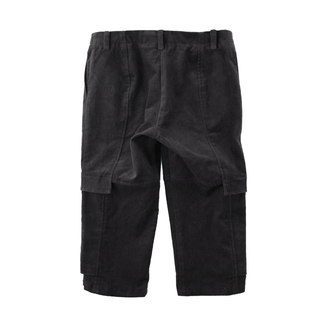 울리카 상투스 더블 레이어드 크롭 팬츠 차콜 - 26FW(Ulika Sanctus Double Layered Cropped Pants Charcoal - 26FW) - 2