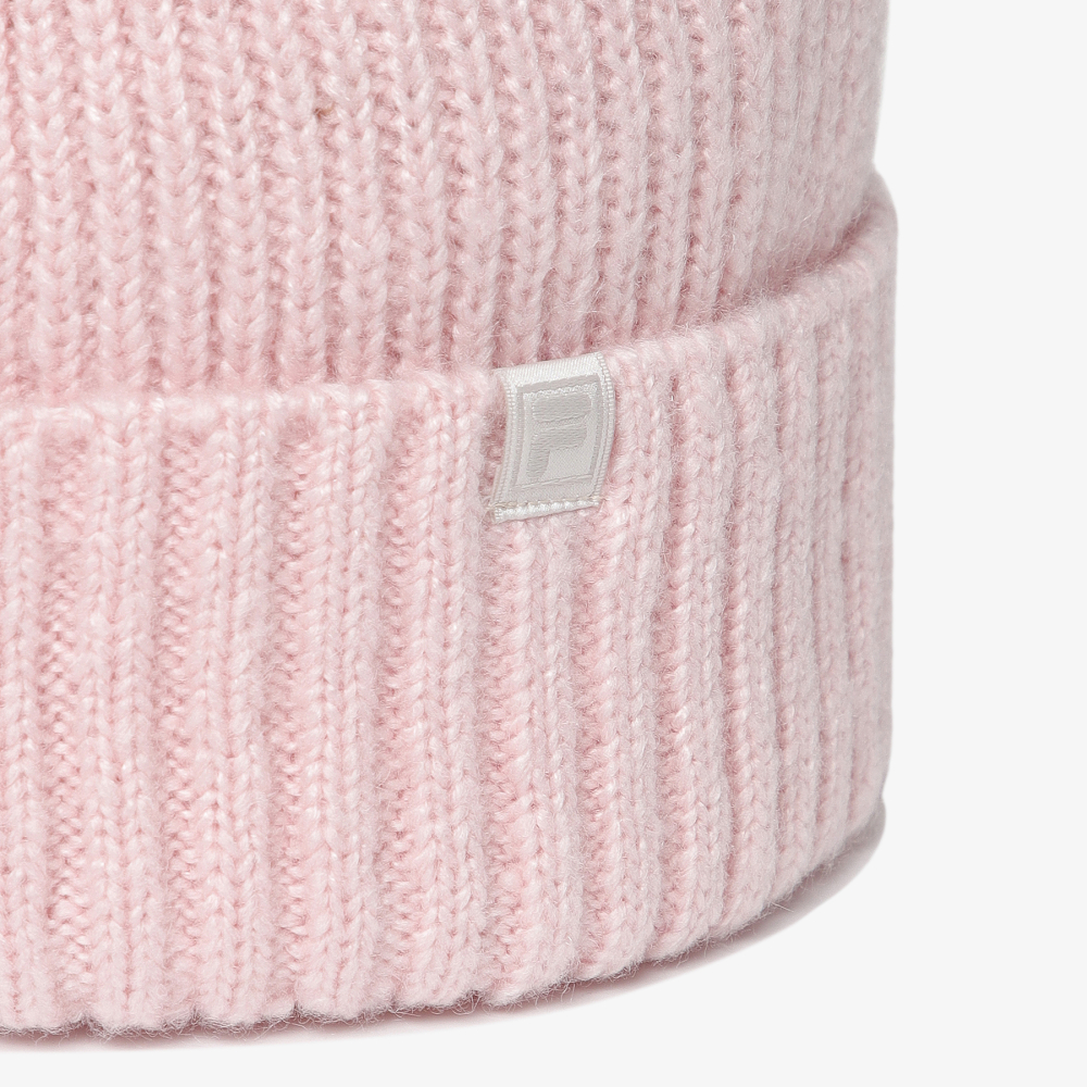 [5% 적립] 휠라 컬시브 미드 비니 라이트핑크([5% 적립] FILA Cursive Mid Beanie Light Pink) - 2