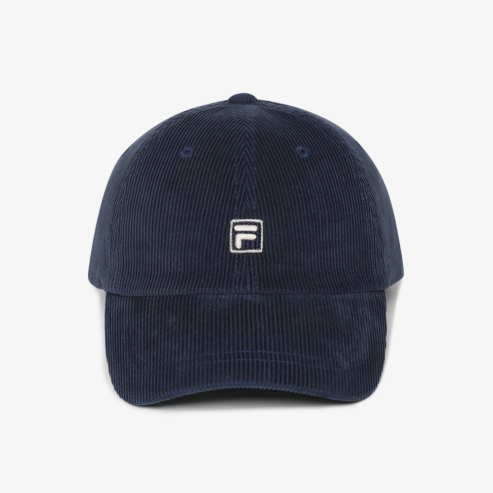 [5% 적립] 휠라 코듀로이 F박스 볼캡 다크네이비([5% 적립] FILA Corduroy F Box Ball Cap Dark Navy) - 3
