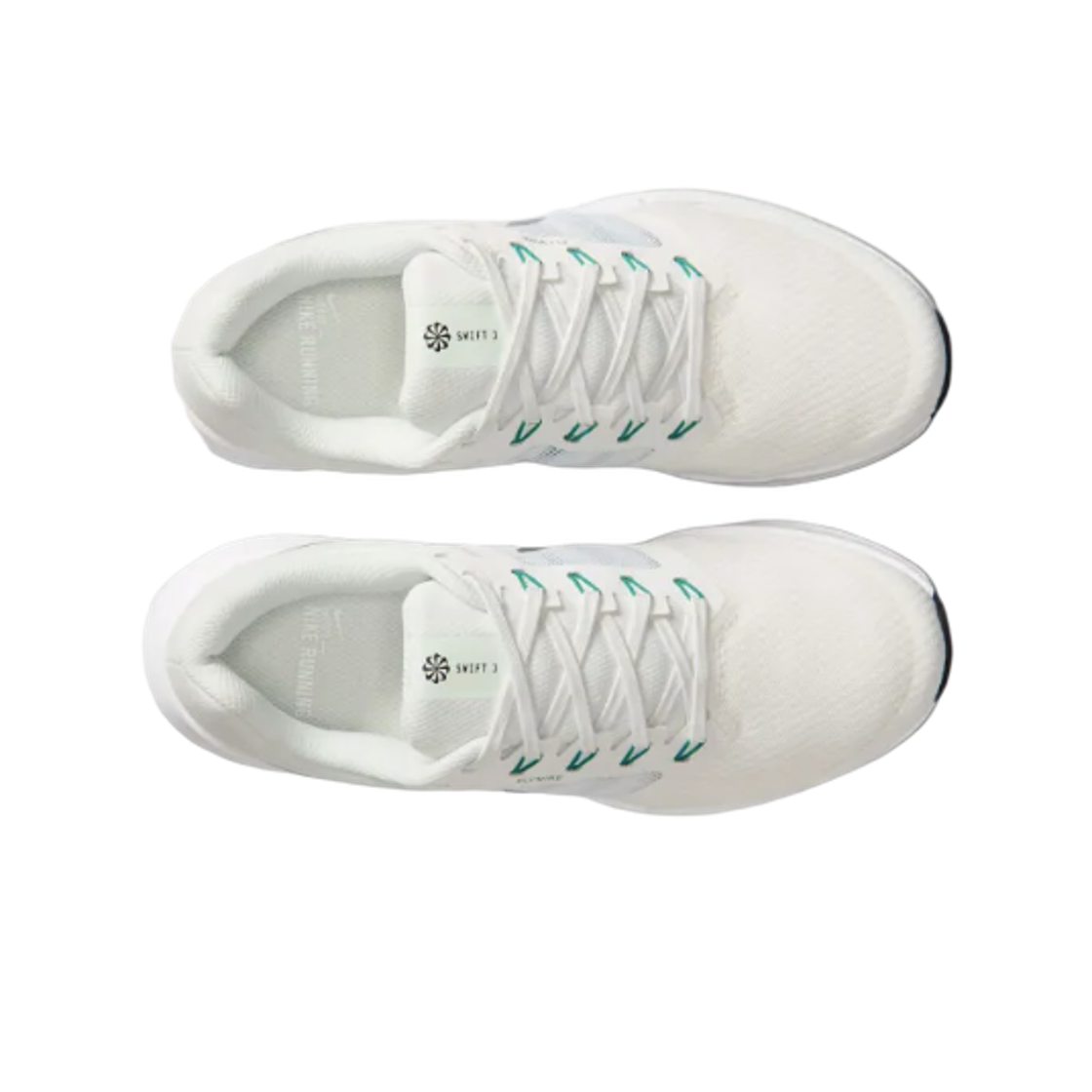 (W) 나이키 런 스위프트 3 서밋 화이트 메탈릭 실버((W) Nike Run Swift 3 Summit White Metallic Silver) - 2