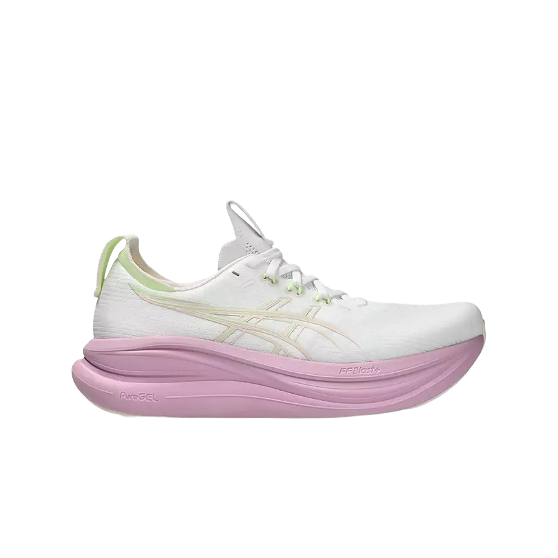 1012B917-101 (W) Asics Gel-Nimbus 28 White Hazy Lilac - 2E Wide