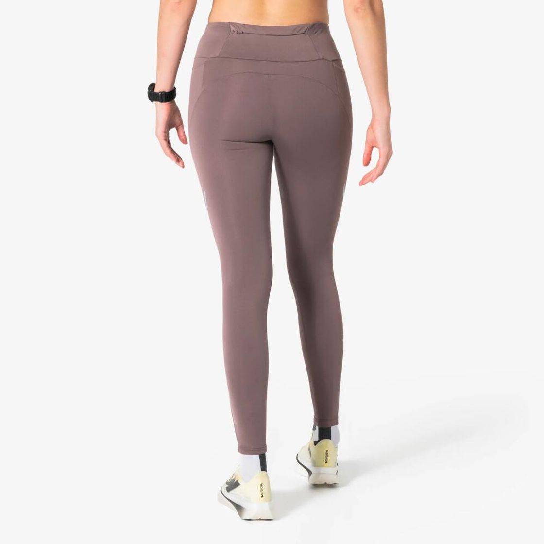 데카트론 여성 러닝 레깅스 런 웜 500 쿼츠 브라운(Decathlon Women's Running Leggings Run Warm 500 Quartz Brown) - 3