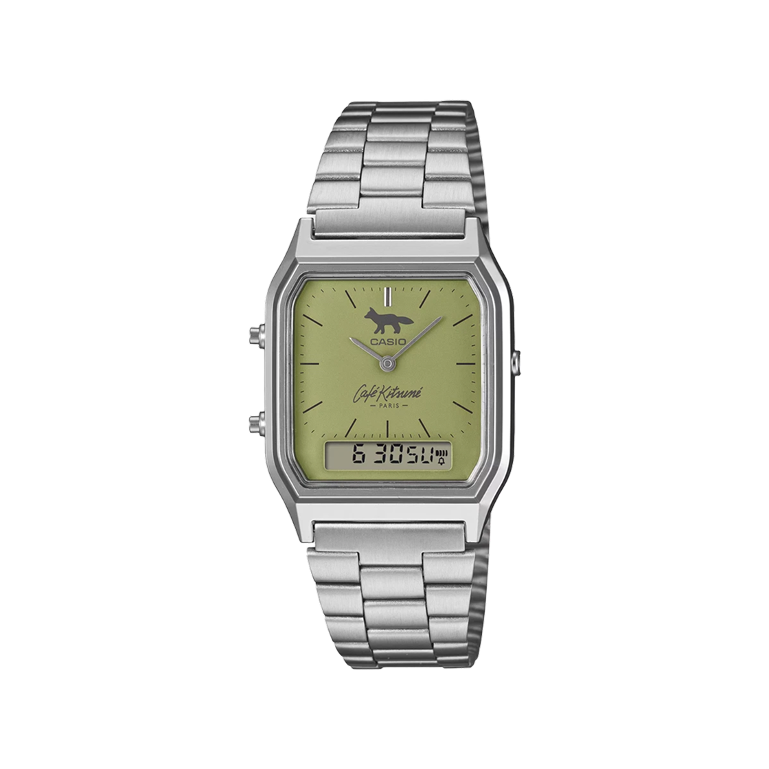 카시오 x 메종 키츠네 카페 AQ-230ECK-3A(Casio x Maison Kitsune Cafe AQ-230ECK-3A)