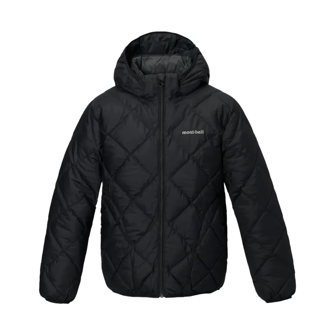 1101751 (Kids) Montbell Down Fiber Reversible Parka Black