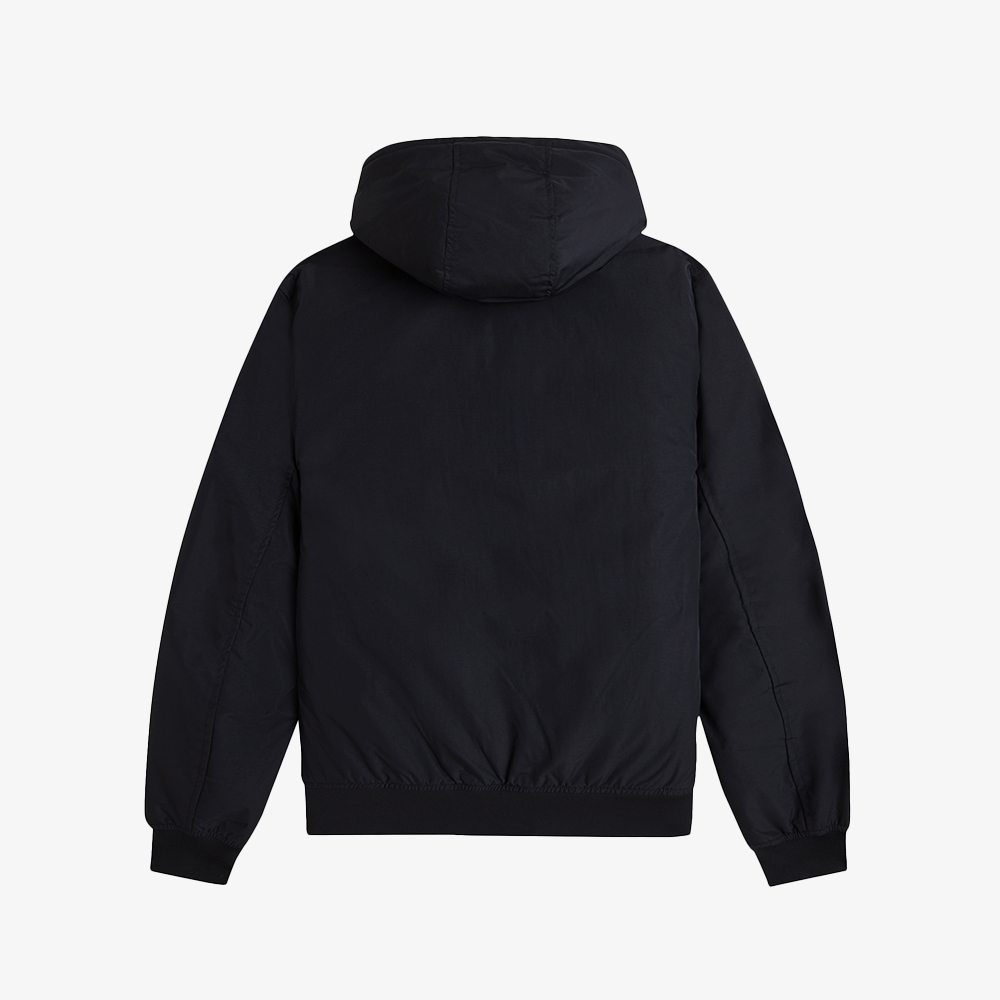 프레드페리 후드 브렌댐 재킷 블랙(Fred Perry Hooded Brentham Jacket Black) - 2