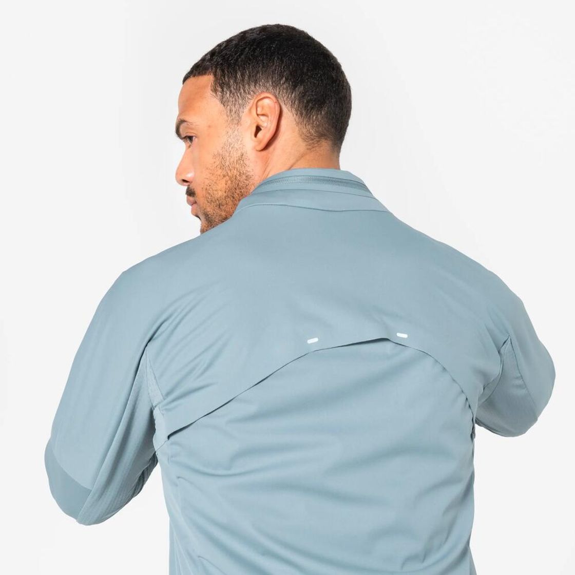 데카트론 남성 러닝 장갑일체형 자켓 런 웜 900 리버 그레이(Decathlon Men's Running Jacket with Built-in Gloves Run Warm 900 River Grey) - 10