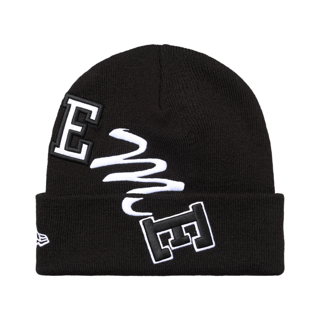 슈프림 뉴에라 아크 비니 블랙 - 26FW(Supreme New Era Arc Beanie Black - 26FW) - 2