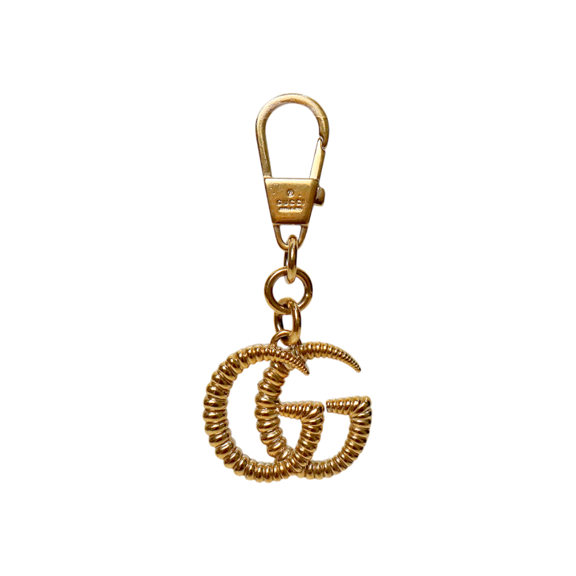 IT2SRC7WJBG3 Gucci Double G Chain Keyring