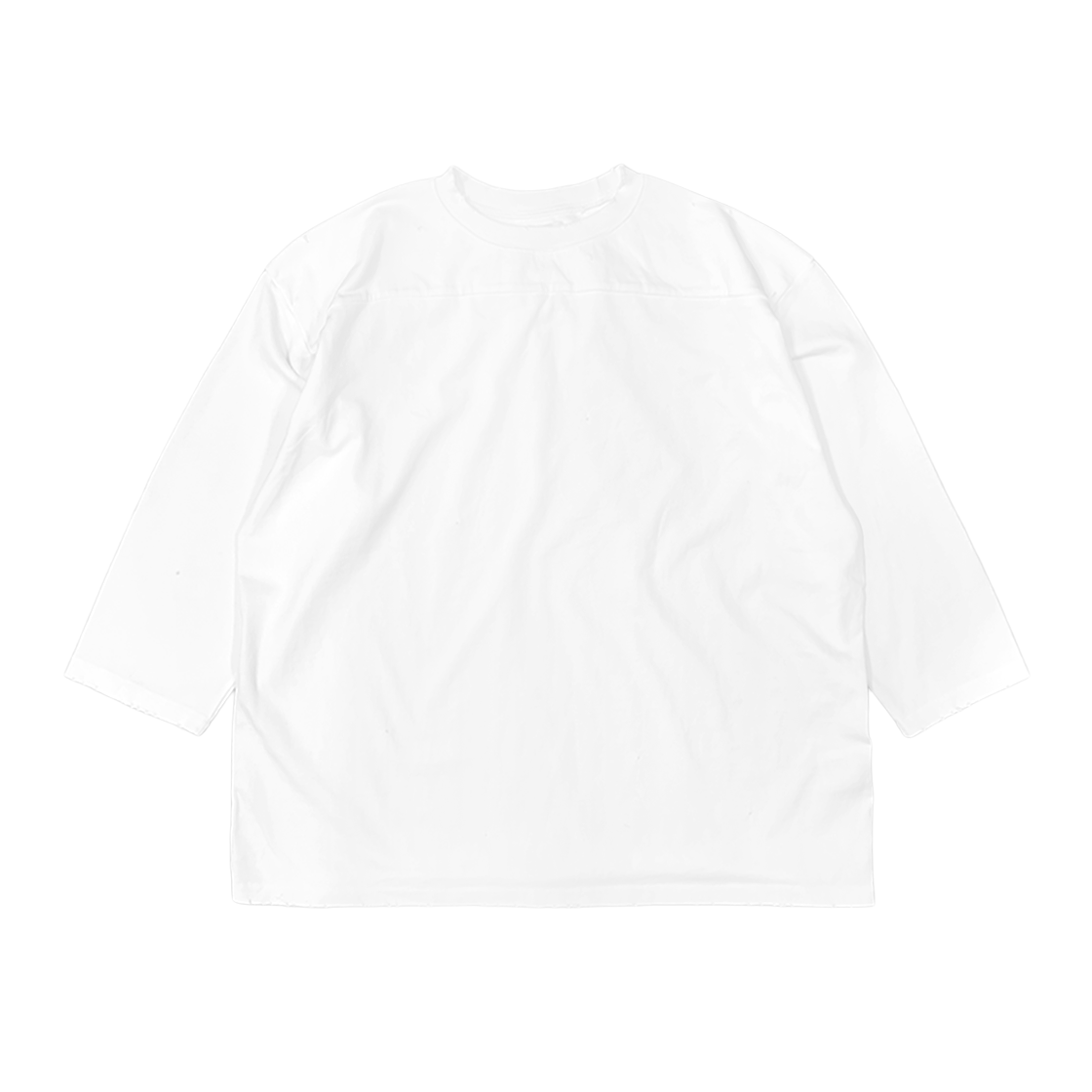 홈리스 디스트레스 풋볼 저지 화이트(Hommless Distressed Football Jersey White)
