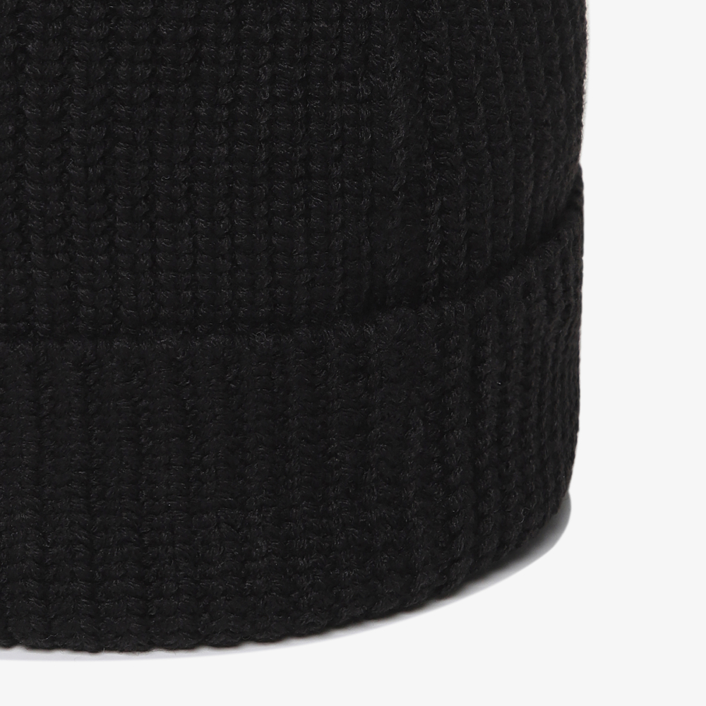 [5% 적립] 휠라 베이직 미드 비니 블랙([5% 적립] FILA Basic Mid Beanie Black) - 2