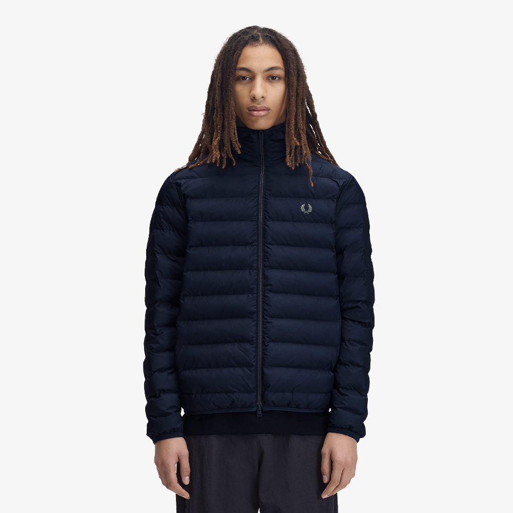 프레드페리 후드 인슐레이트 재킷 다크에어포스(Fred Perry Hooded Insulated Jacket Dark Airforce) - 3