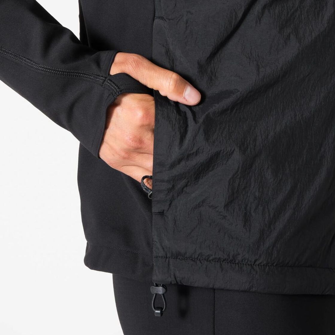데카트론 남성 러닝 자켓 런 웜 플로우 스모크 블랙(Decathlon Men's Running Jacket Run Warm Flow Smoke Black) - 8