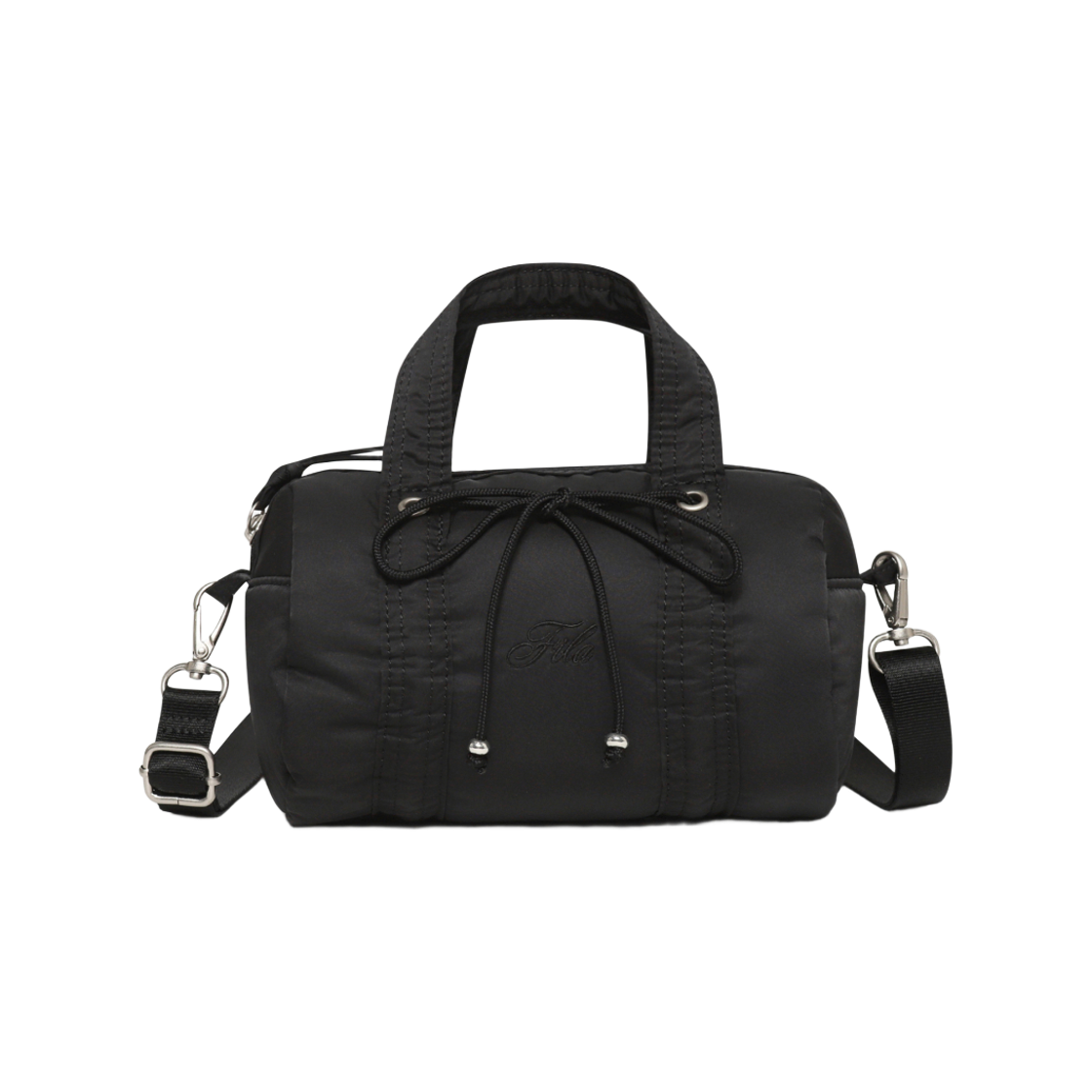 1100FS263BC01F011001 [5% 적립] FILA Ribbon Hammer Bag Black