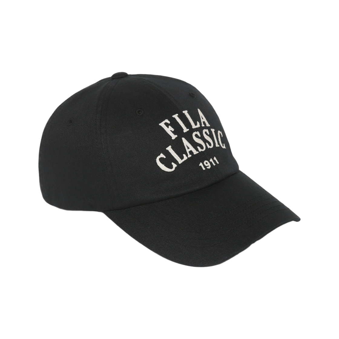 1100FS263CP01X009381 [5% 적립] FILA Arch Logo Heritage Ball Cap Black