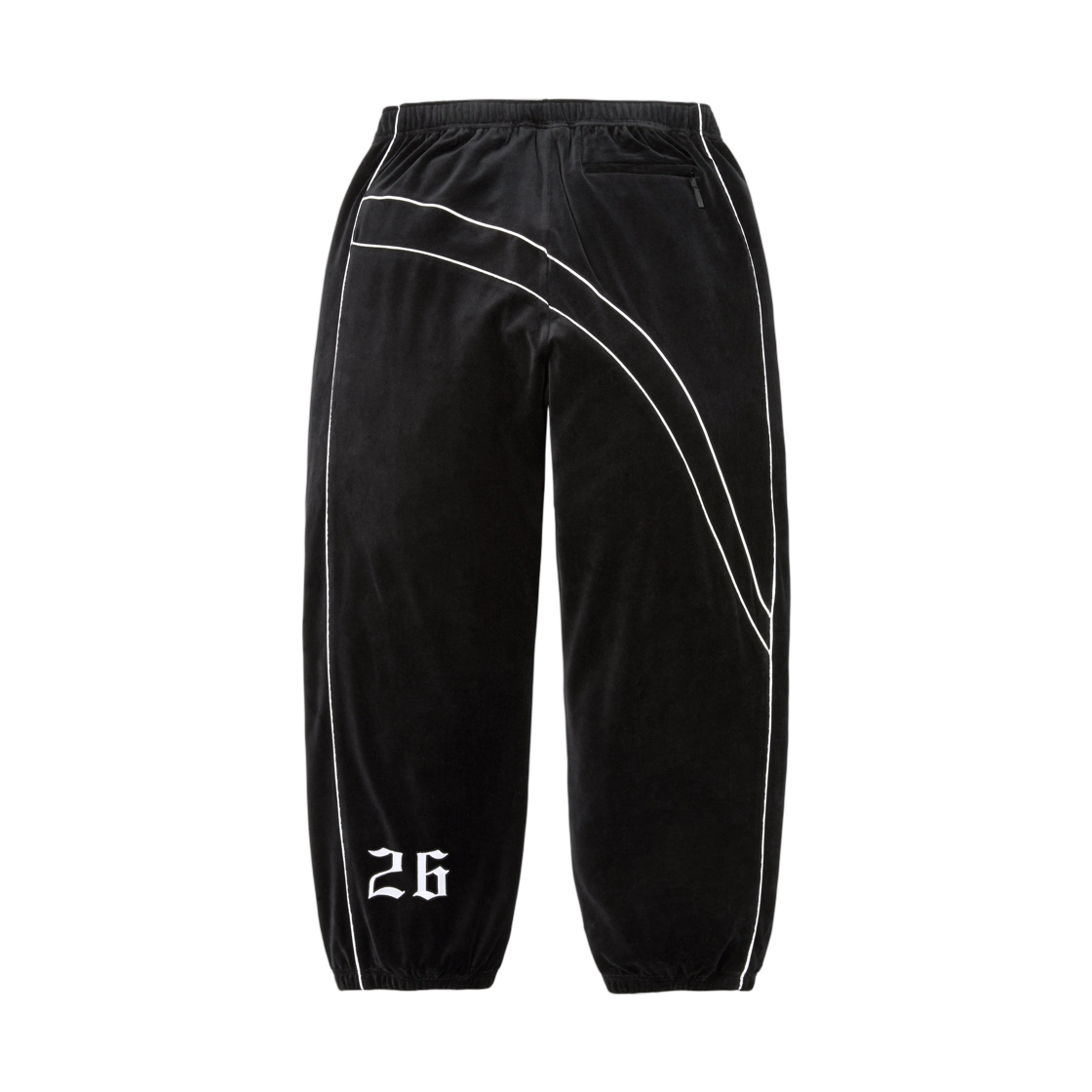 슈프림 x 엄브로 벨루어 트랙 팬츠 블랙 - 26FW(Supreme x Umbro Velour Track Pant Black - 26FW) - 2