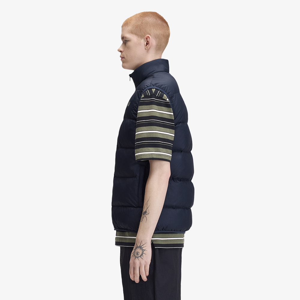 프레드페리 인슐레이트 베스트 다크에어포스(Fred Perry Insulated Vest Dark Airforce) - 4