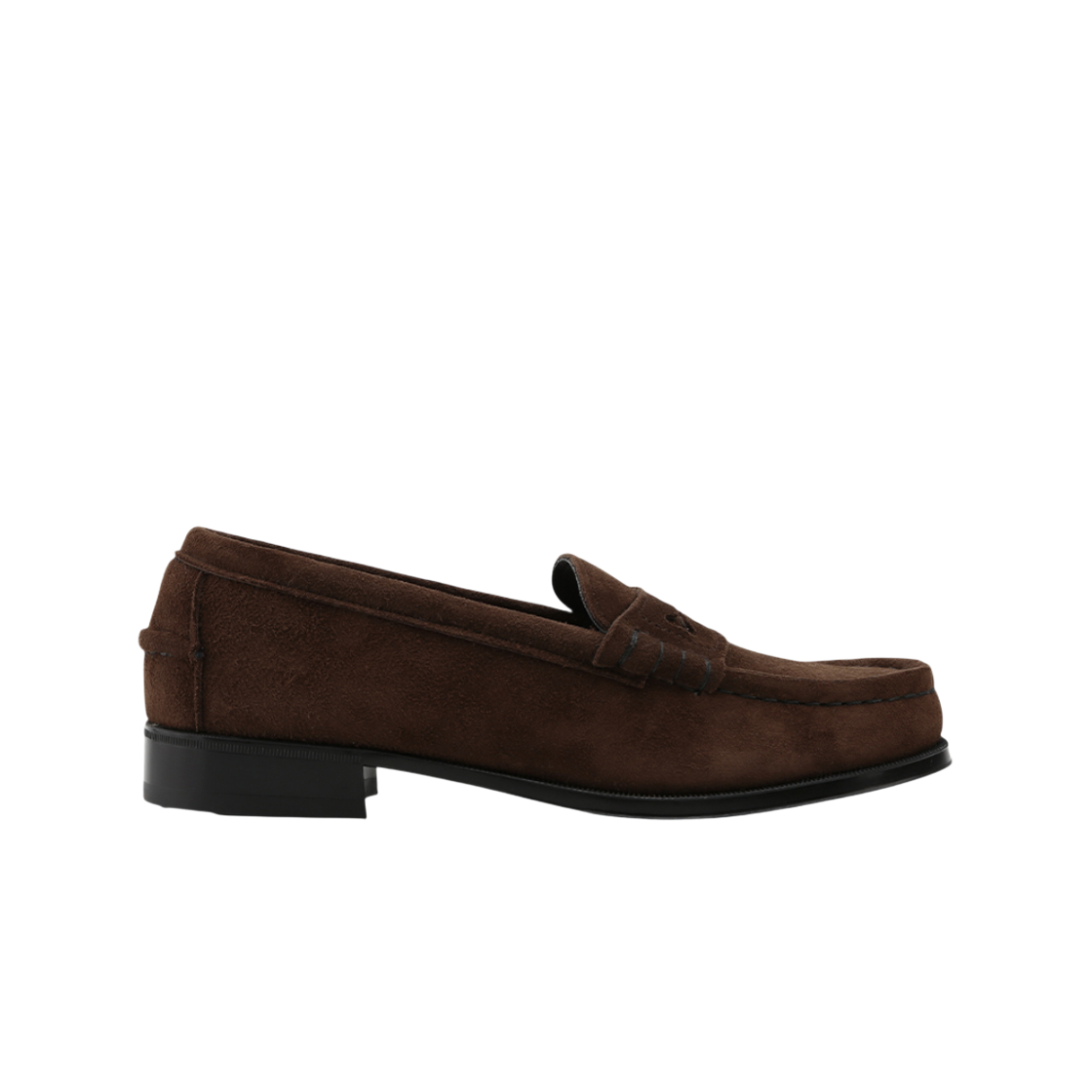 HRT-GT304-DKBR-SU Haruta HS-GT304 Dark Brown Goat Skin Penny Loafers