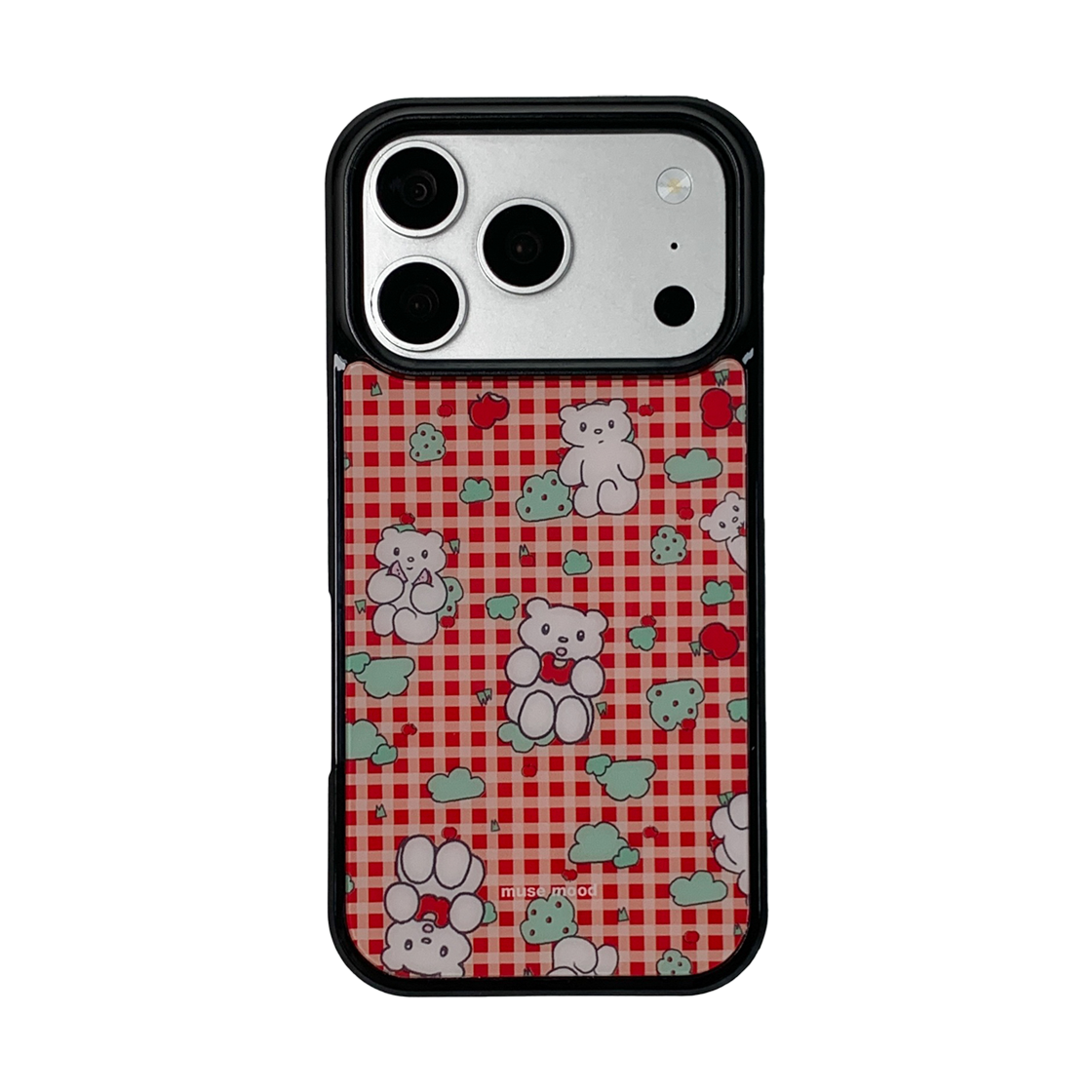 20260903005 Musemood Apple Bear Epoxy Phone Case