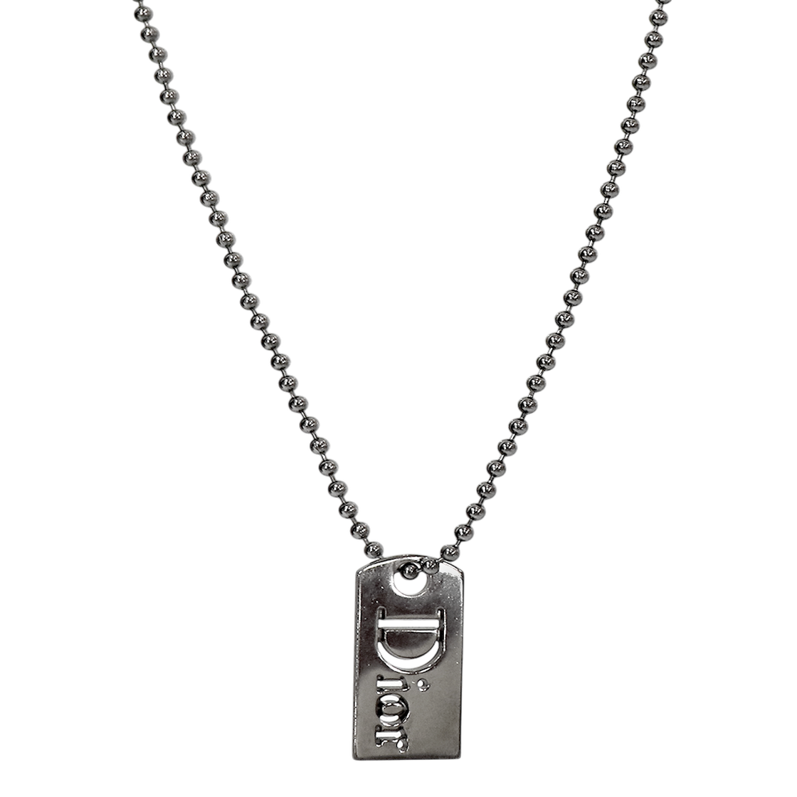ITGFIAPI4BDV Dior Plate Necklace