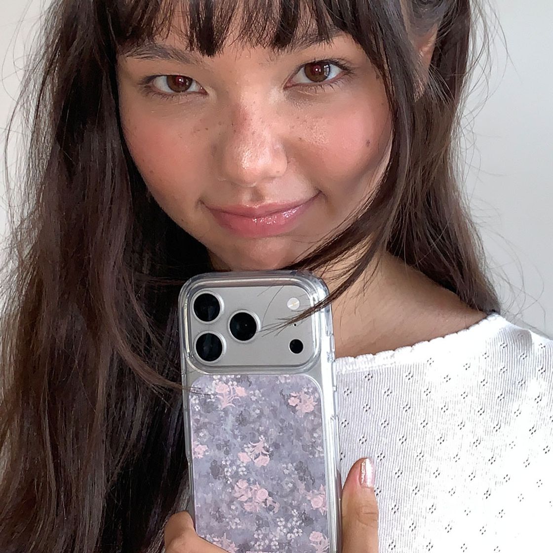 뮤즈무드 빈티지 플로럴 맥세이프 클리어 휴대폰 케이스(Musemood Vintage Floral MagSafe Clear Phone Case) - 3