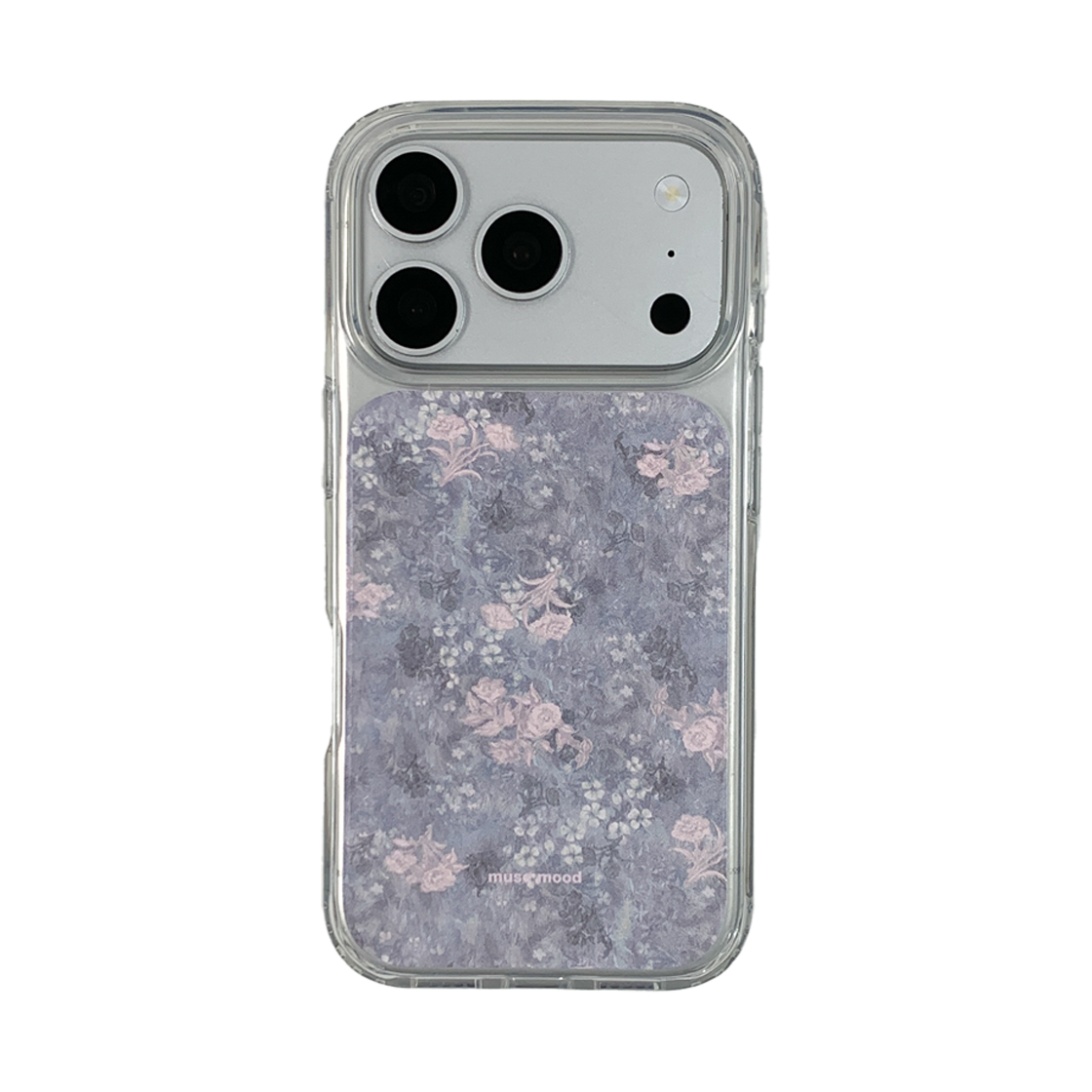 뮤즈무드 빈티지 플로럴 맥세이프 클리어 휴대폰 케이스(Musemood Vintage Floral MagSafe Clear Phone Case) - 2