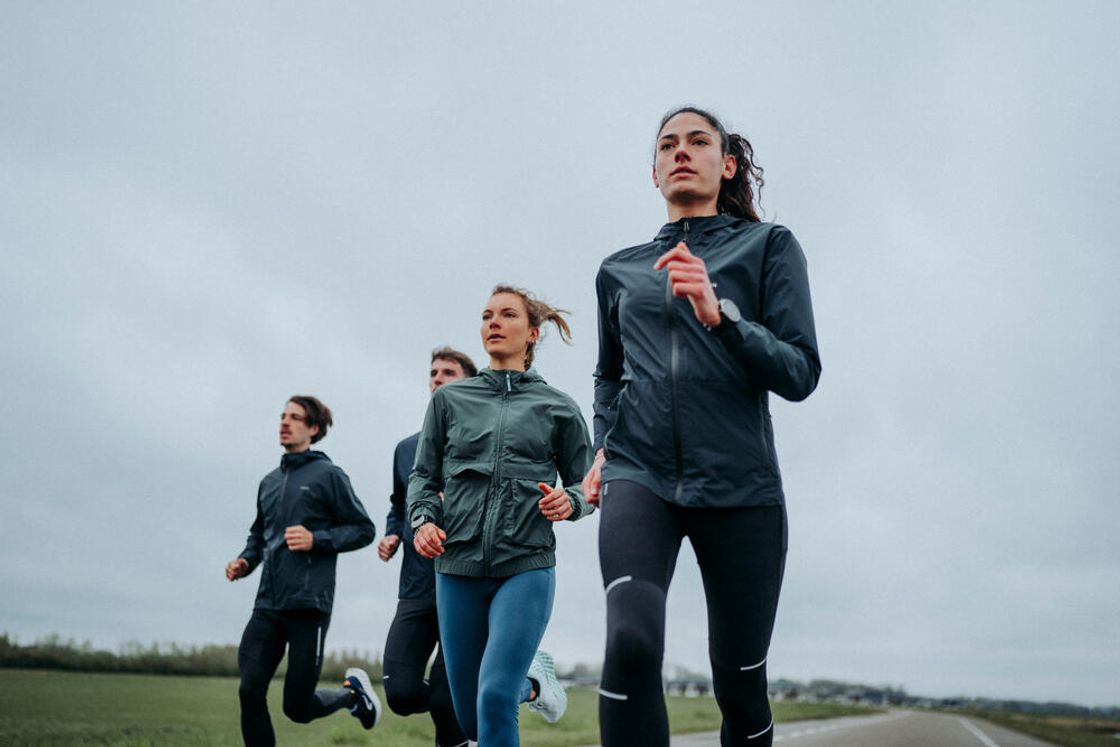 데카트론 여성 러닝 경량 윈드 자켓 런 500 스모크 그린(Decathlon Women's Running Lightweight Wind Jacket Run 500 Smoke Green) - 8