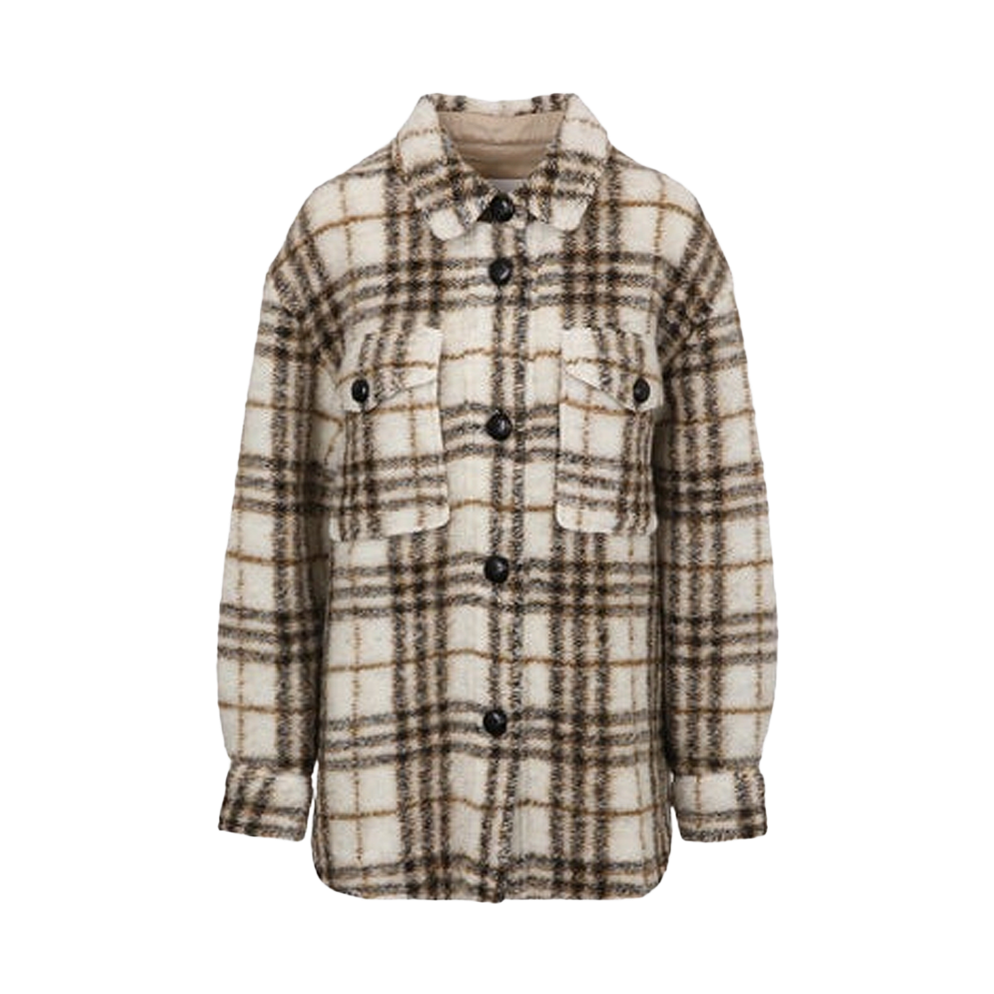 MA0020FF D1D02E ECOE [20% 쿠폰] (W) Isabel Marant Harveli Coat Ecru Ochre - 26SS