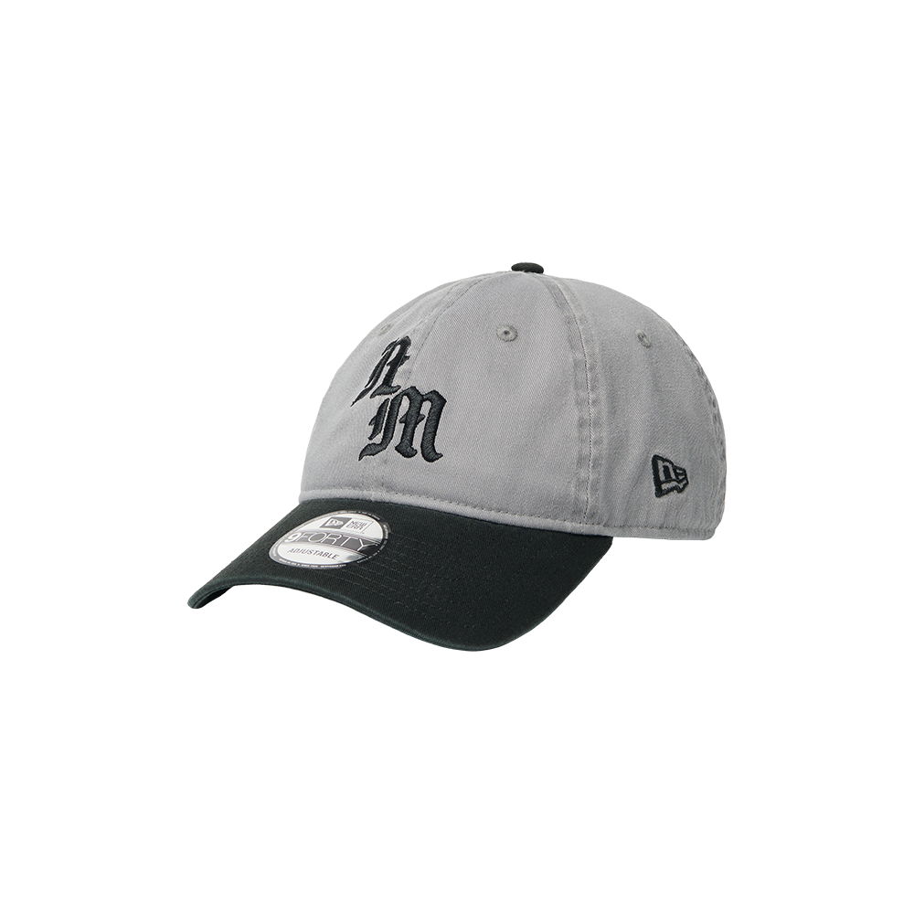 노매뉴얼 x 뉴에라 940 언스트럭처드 이니셜 로고 차콜(NOMANUAL x New Era 940Unst Nm Initial Logo Charcoal) - 1