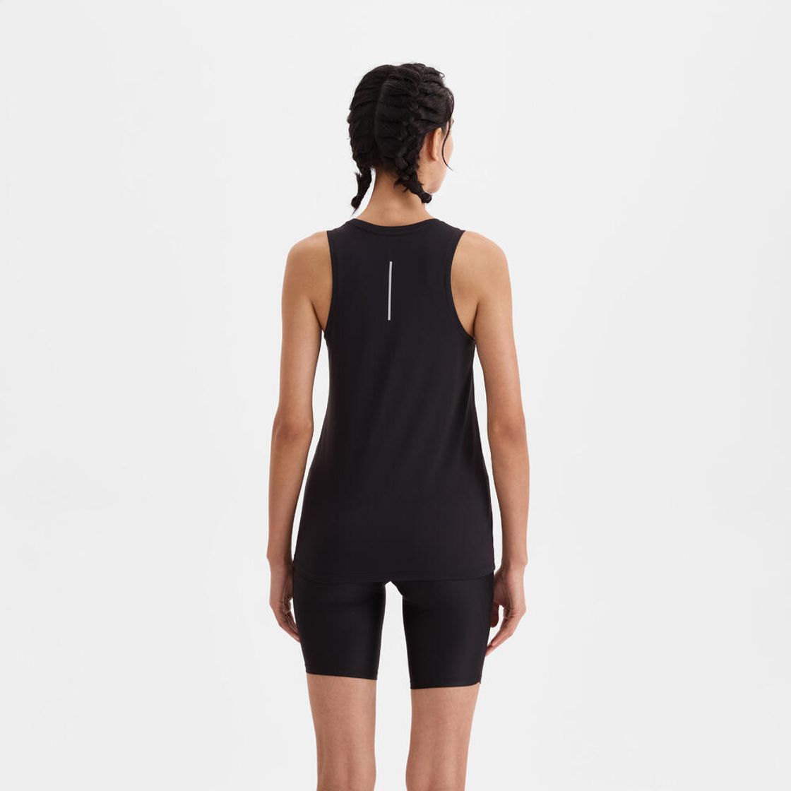 데카트론 여성 러닝 싱글렛 런 100 스모크 블랙(Decathlon Women's Running Singlet Run 100 Smoke Black) - 4