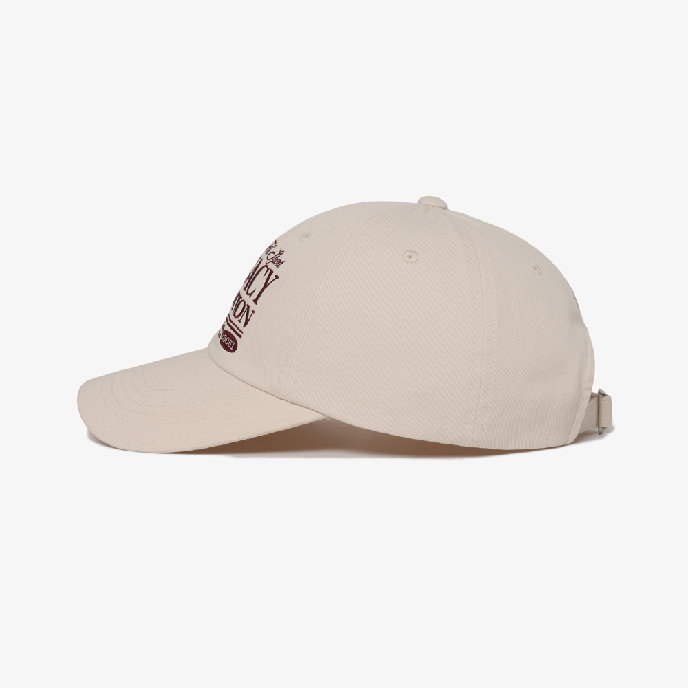 [5% 적립] 휠라 레터링 포인트 볼캡 아이보리([5% 적립] FILA Lettering Point Ball Cap Ivory) - 4