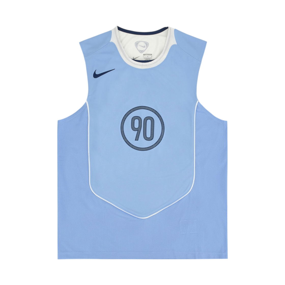 HV1181-468 Nike Total 90 Dri-Fit Sleeveless Football Top Aluminum Sail - Asia