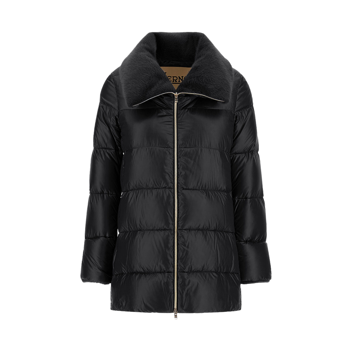 PI002140D 12017Z 9300 Herno 26FW Women’s Faux Fur Down Jacket Black